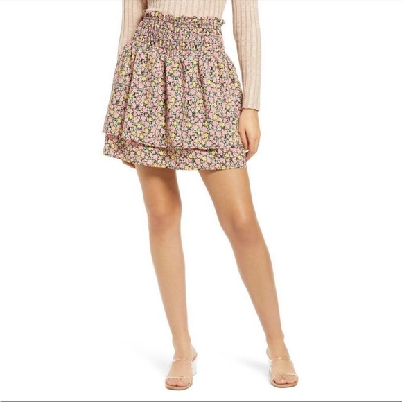 Vero moda floral skirt - Picture 2 of 2